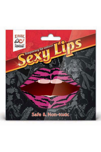 Lip Tattoo Тигровый розовый