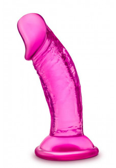 Розовый анальный фаллоимитатор Sweet N Small 4 Inch Dildo - 11,4 см.