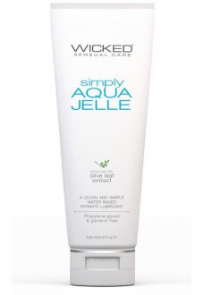 Гель-лубрикант на водной основе Wicked Simply AQUA JELLE - 120 мл.