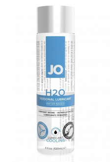 Охлаждающий лубрикант на водной основе JO Personal Lubricant H2O COOLING - 120 мл.