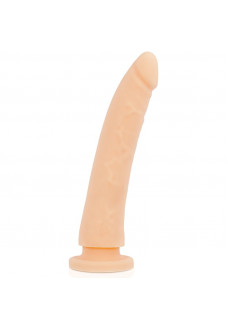 Телесный фаллоимитатор из силикона Delta Сlub Toys Dong Flesh Silicone - 23 см.