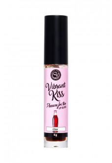 Бальзам для губ Lip Gloss Vibrant Kiss со вкусом колы - 6 гр.