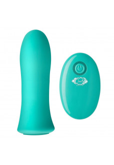 Зеленая вибропуля с пультом ДУ Pro Sensual Bullet Vibrator