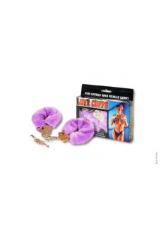 Меховые наручники FURRY FUN CUFFS PURPLE PLUSH