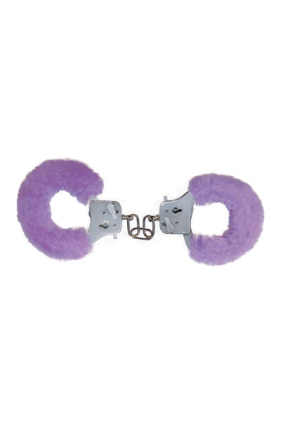 Меховые наручники FURRY FUN CUFFS PURPLE PLUSH