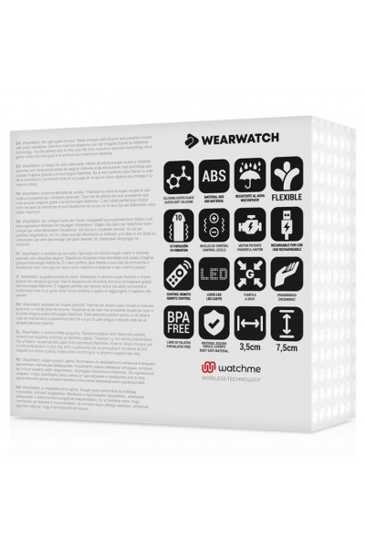 Зеленое виброяйцо с пультом-часами Wearwatch Egg Wireless Watchme