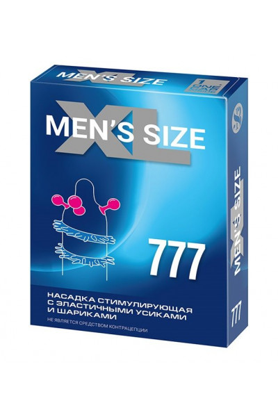 Стимулирующая насадка на пенис MEN SIZE 777