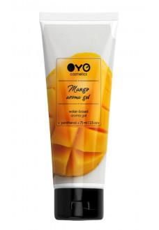 Лубрикант на водной основе OYO Aroma Gel Mango с ароматом манго - 75 мл.