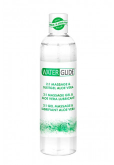 Гель-смазка 2-в-1 MASSAGE   LUBRICANT ALOE VERA - 300 мл.