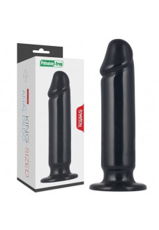 Черный анальный фаллоимитатор 9.25 King Sized Anal Dildo - 22,5 см.