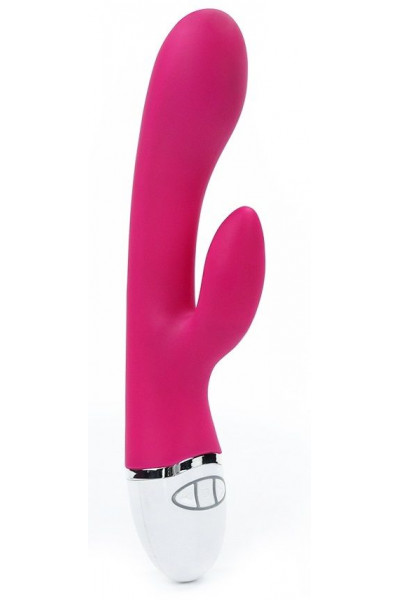 Розовый вибратор-кролик Dreamer Rechargeable Vibrator - 21 см.