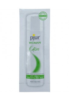 Лубрикант на водной основе pjur WOMAN Aloe - 2 мл.