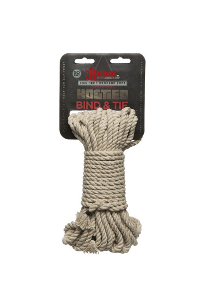 Бондажная пеньковая верёвка Kink Bind   Tie Hemp Bondage Rope 50 Ft - 15 м.