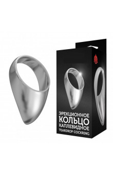 Большое каплевидное эрекционное кольцо TEARDROP COCKRING