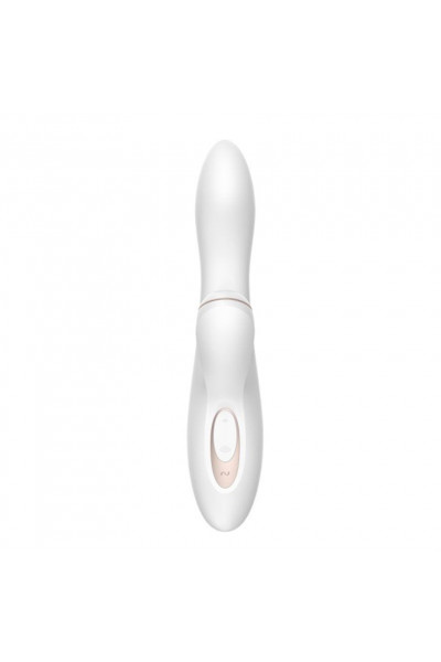 Вибромассажер с вакуумно-волновой клиторальной стимуляцией Satisfyer Pro + G-Spot - 22 см.