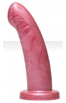 Розовый фаллоимитатор Golden Rose Dildo Medium - 15,3 см.