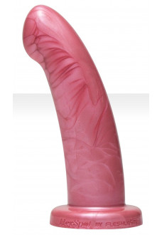 Розовый фаллоимитатор Golden Rose Dildo Medium - 15,3 см.