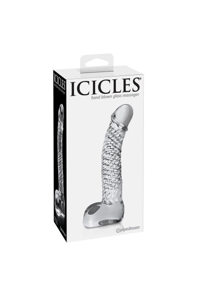 Анальный стимулятор Icicles №61 - 16,5 см.