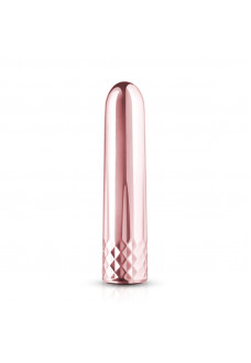 Розовый перезаряжаемый мини-вибратор Mini Vibrator - 9,5 см.