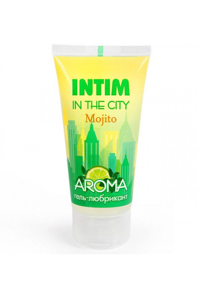 Увлажняющий лубрикант Intim Aroma с ароматом мохито - 60 гр.