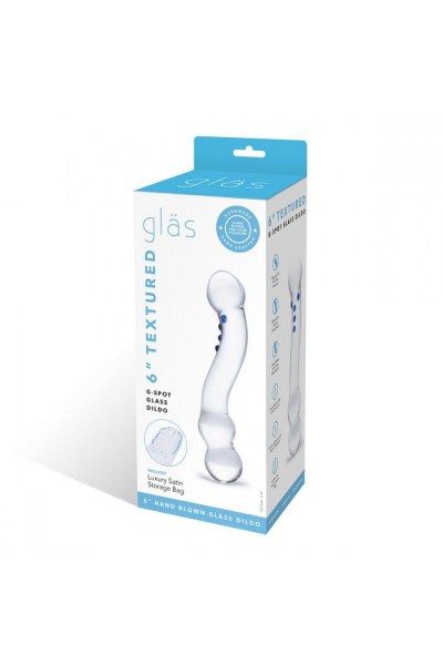 Изогнутый стеклянный стимулятор G-точки Curved G-Spot - 15,2 см.