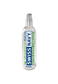 Гипоаллергенный лубрикант Swiss Navy All Natural Water Base Lubricant - 237 мл.