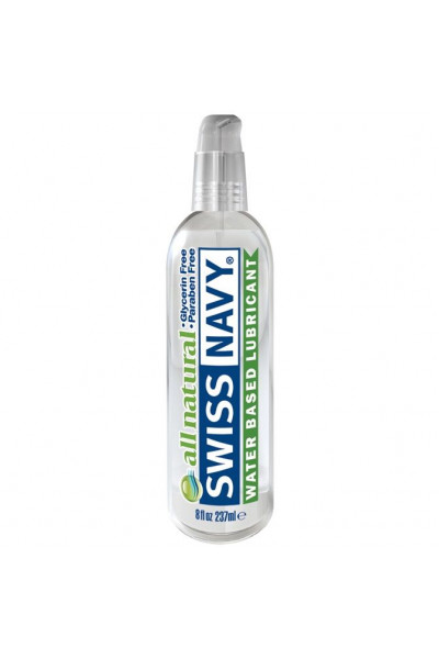 Гипоаллергенный лубрикант Swiss Navy All Natural Water Base Lubricant - 237 мл.