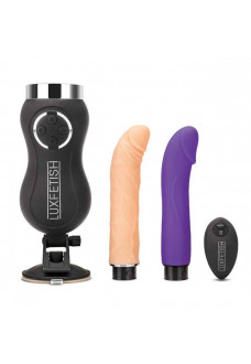 Портативная секс-машина Thrusting Compact Sex Machine c 2 насадками