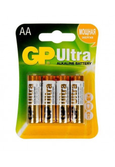 Батарейки алкалиновые GP Ultra Alkaline AA/LR6 - 4 шт.