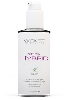 Водно-силиконовый лубрикант Wicked Simply HYBRID - 70 мл.