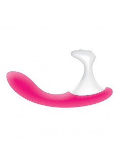 Розовый вибростимулятор простаты LArque Prostate Massager - 17,8 см.