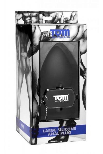 Анальная пробка Tom of Finland XL Silicone Anal Plug - 14 см.