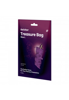 Фиолетовый мешочек для хранения игрушек Treasure Bag L