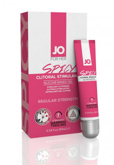 Возбуждающий гель для клитора сильного действия JO SPICY CLITORAL GEL - 10 мл.