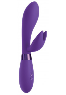 Фиолетовый вибратор-кролик #bestever Silicone Vibrator - 21,2 см.