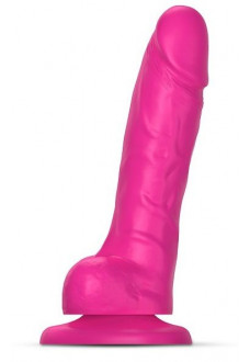 Розовый фаллоимитатор Strap-On-Me Sliding Skin Realistic Dildo size M