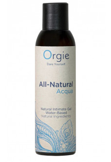 Интимный гель на водной основе Orgie All-Natural Acqua - 150 мл.