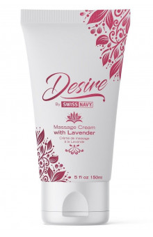 Массажный крем с ароматом лаванды Desire Massage Cream with Lavender - 150 мл.