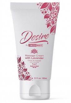 Массажный крем с ароматом лаванды Desire Massage Cream with Lavender - 150 мл.