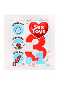 Гель-лубрикант на водной основе Sex Toys - 4 гр.