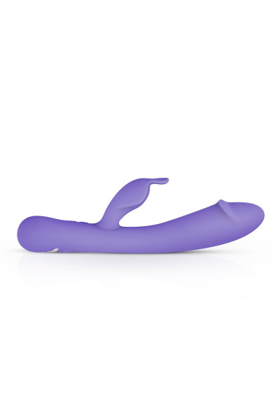 Фиолетовый вибратор-кролик Trix Rabbit Vibrator - 22,5 см.