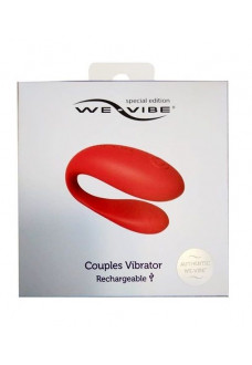 Красный вибратор для пар We-vibe Special Edition