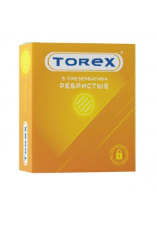 Текстурированные презервативы Torex  Ребристые  - 3 шт.