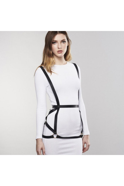 Чёрная упряжь ARROW DRESS HARNESS