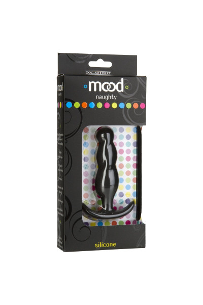 Анальная пробка Mood Naughty 3 Silicone - 8,9 см.