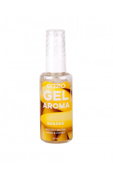 Интимный лубрикант Egzo Aroma с ароматом банана - 50 мл.