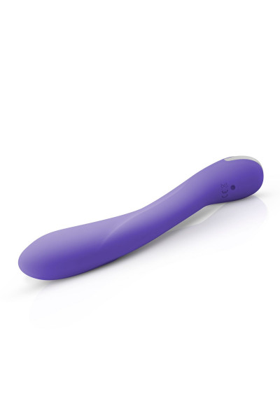 Фиолетовый вибратор для G-стимуляции Lici G-Spot Vibrator - 22,5 см.