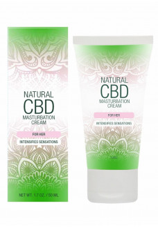 Крем для мастурбации для женщин Natural CBD Masturbation Cream For Her - 50 мл.