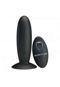 Анальная пробка с вибрацией и пультом управления Remote Control Vibrating Plug - 11 см.