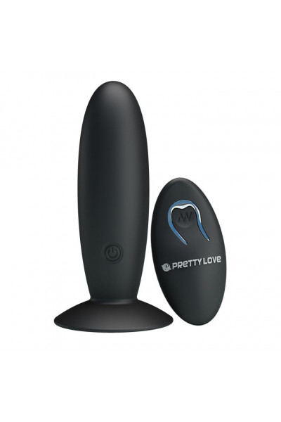 Анальная пробка с вибрацией и пультом управления Remote Control Vibrating Plug - 11 см.